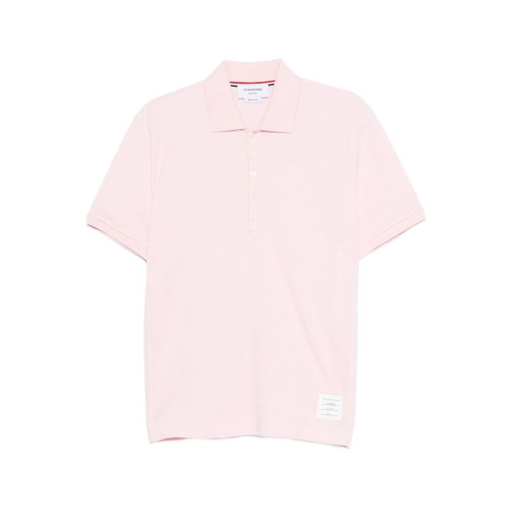 Thom Browne Men Cotton Polo Shirt
